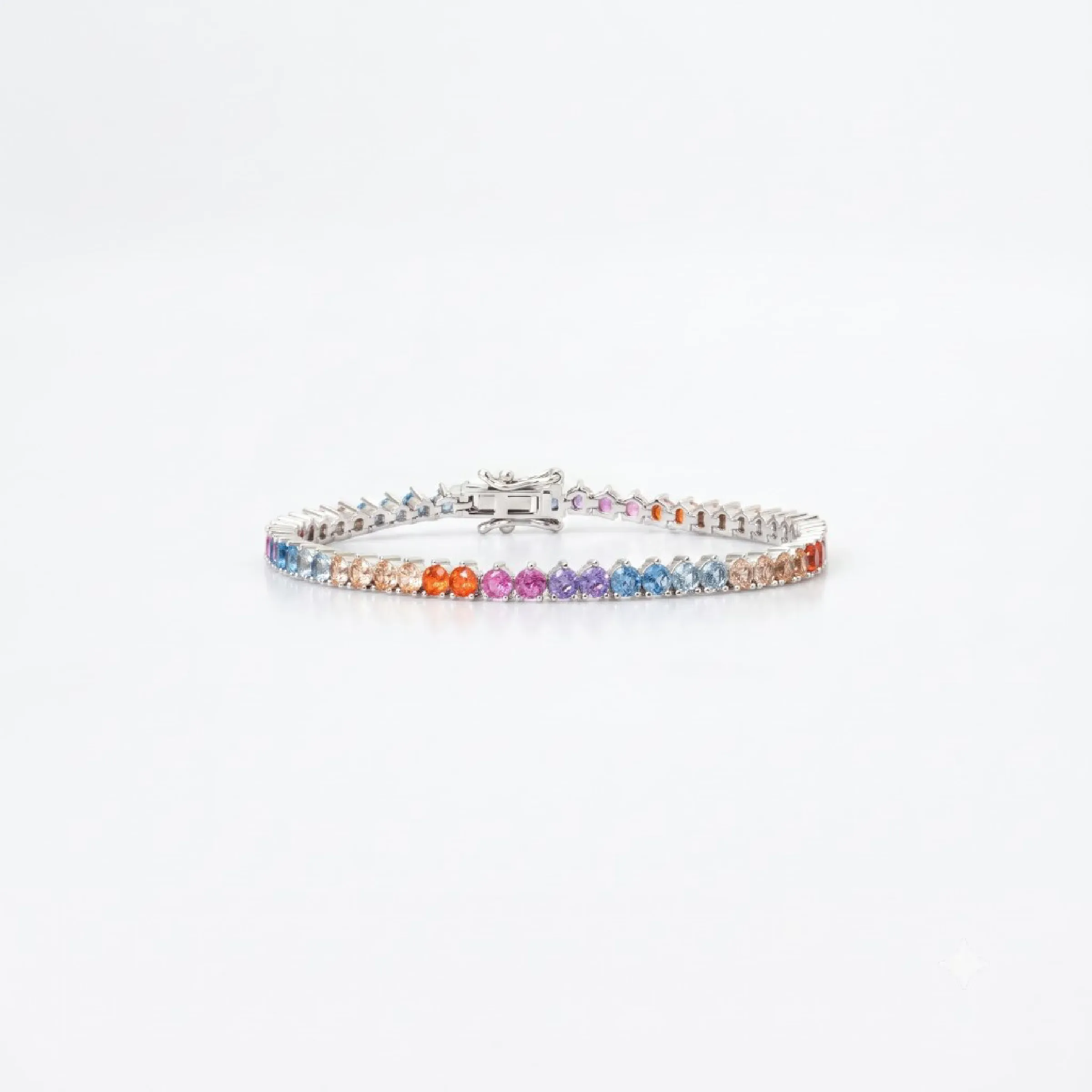 Tennisarmband aus 925er Sterlingsilber