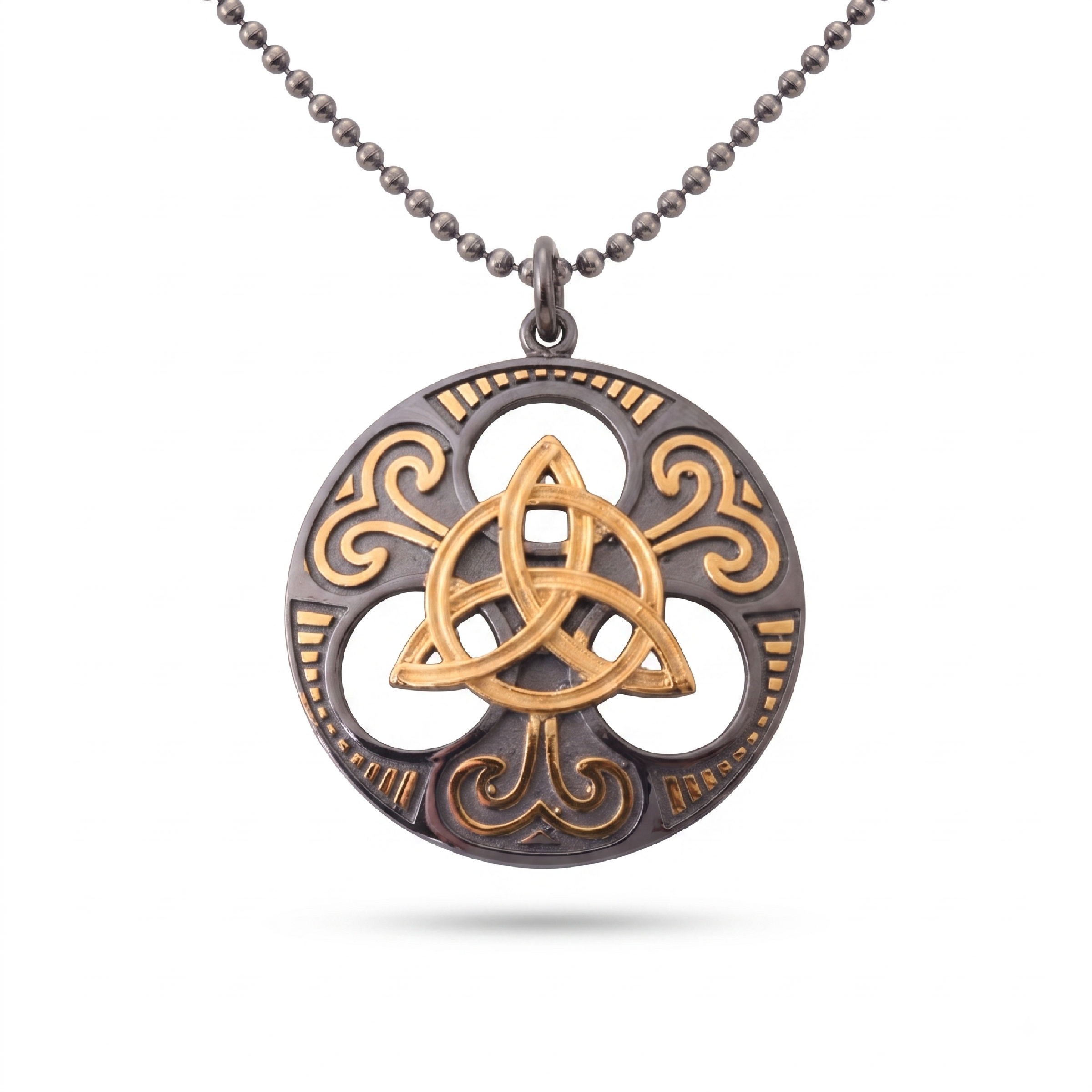 Herren-Zirkonia-Halskette aus 925er Sterlingsilber YNC15657